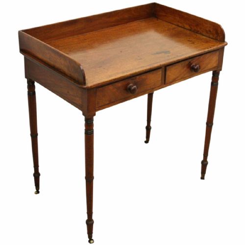 George IV Mahogany Side Table/washstand