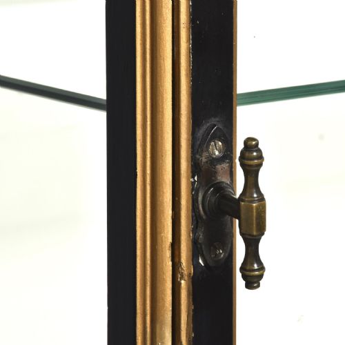EXCEPTIONAL PAIR OF MAHOGANY GLAZED SHOW CASES - ADDITIONAL PHOTO 3