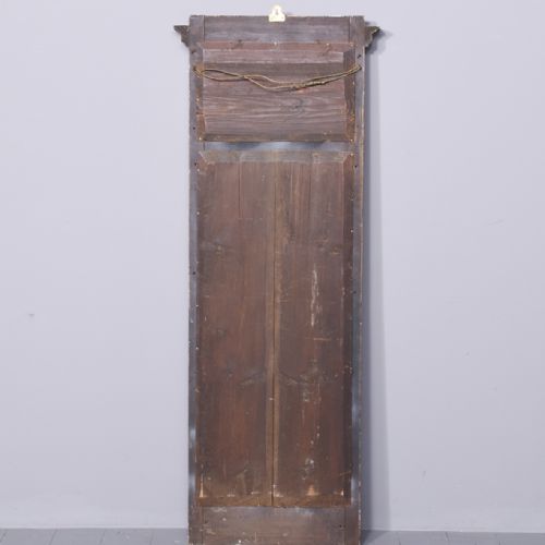 GILDED PAINTED PIER MIRROR ON CONSOLE TABLE - ADDITIONAL PHOTO 1