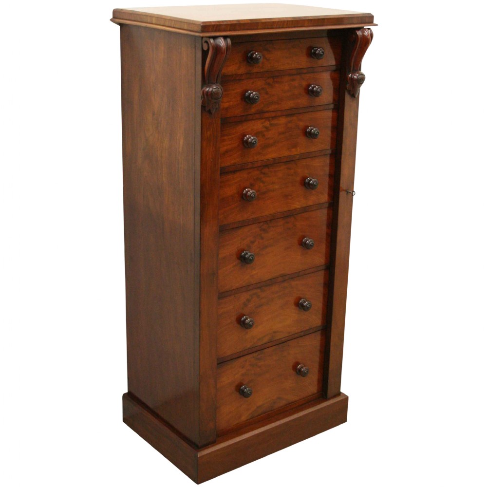 Victorian Mahogany Wellington Chest