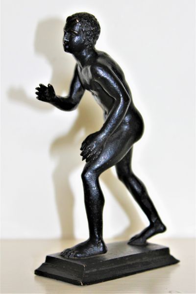Small Bronze Figure of a Roman Olympian Runner