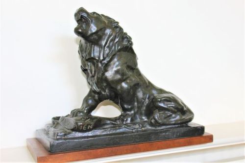 Bronze Cast of Lion