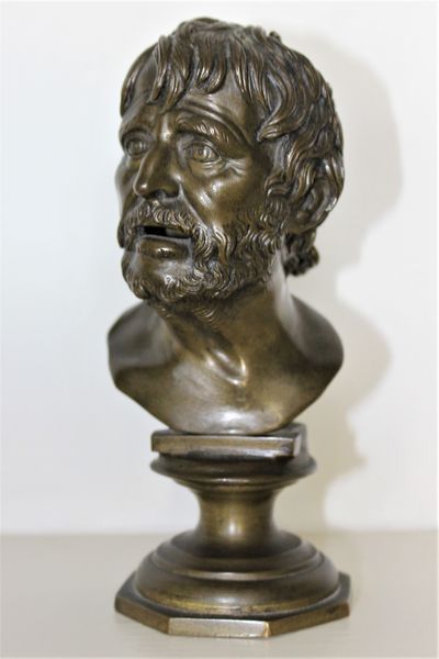 Bronze Bust of Seneca