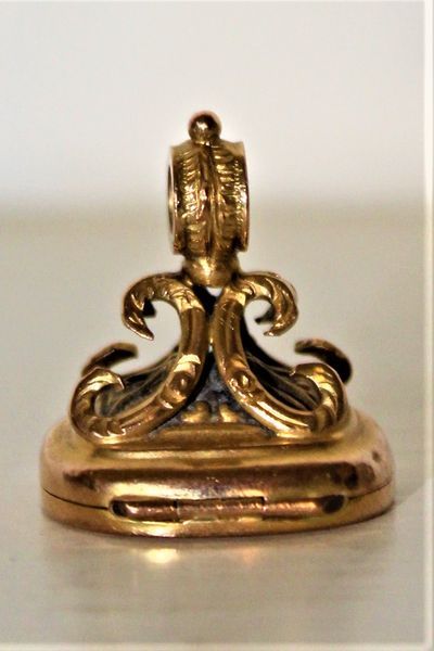 Gold Seal with Locket