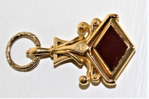Gold Watch Fob
