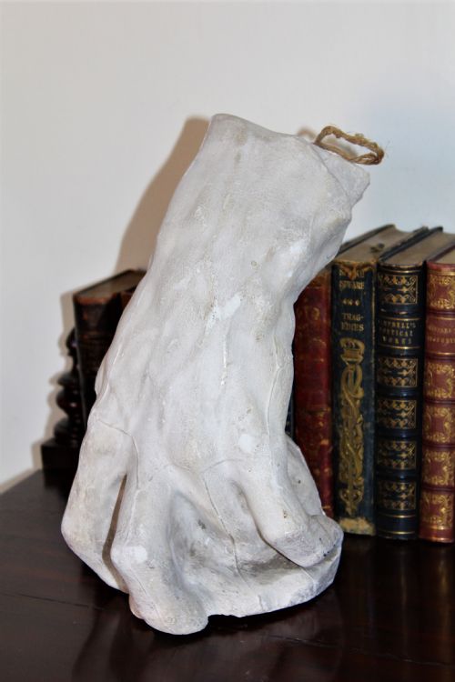 A Large Vintage Well Formed Plaster Cast of a Hand