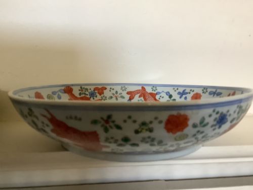 A PAIR OF FINELY HAND PAINTED CHINESE DISHES - ADDITIONAL PHOTO 3