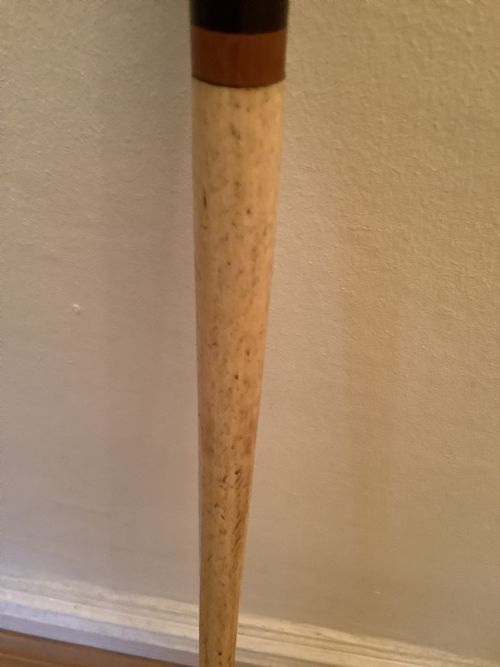 A VERY INTERESTING AND STYLISH BONE WALKING STICK - ADDITIONAL PHOTO 1