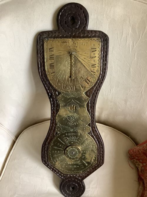 A Superb Collectable 18th Century Brass Sundial