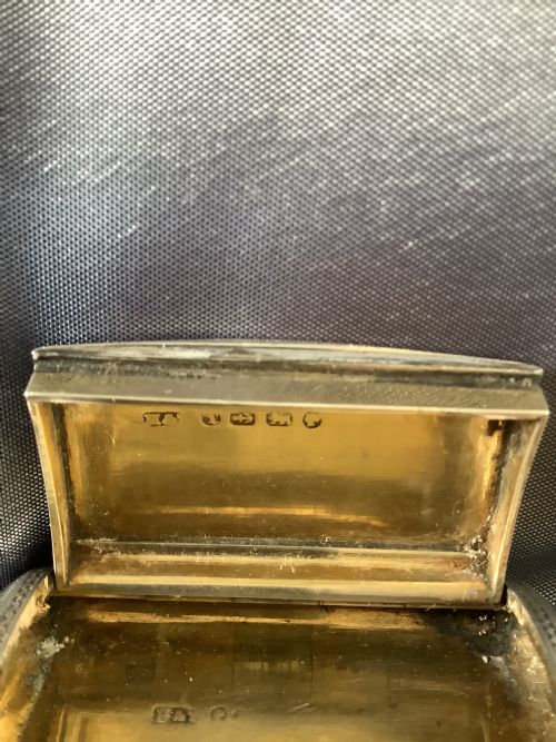 A DELIGHTFUL WAISTCOAT POCKET SILVER SNUFF BOX BIRMINGHAM CIRCA 1880 - ADDITIONAL PHOTO 6