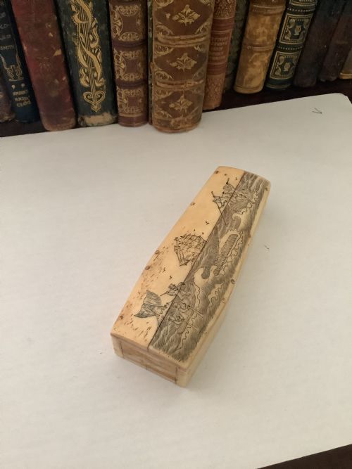 A VERY FINELY CARVED BONE MEMENTO MORI - ADDITIONAL PHOTO 5