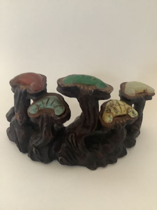 A Very Interesting 19th Century Cast Bronze Chinese Scholars Brush Rest