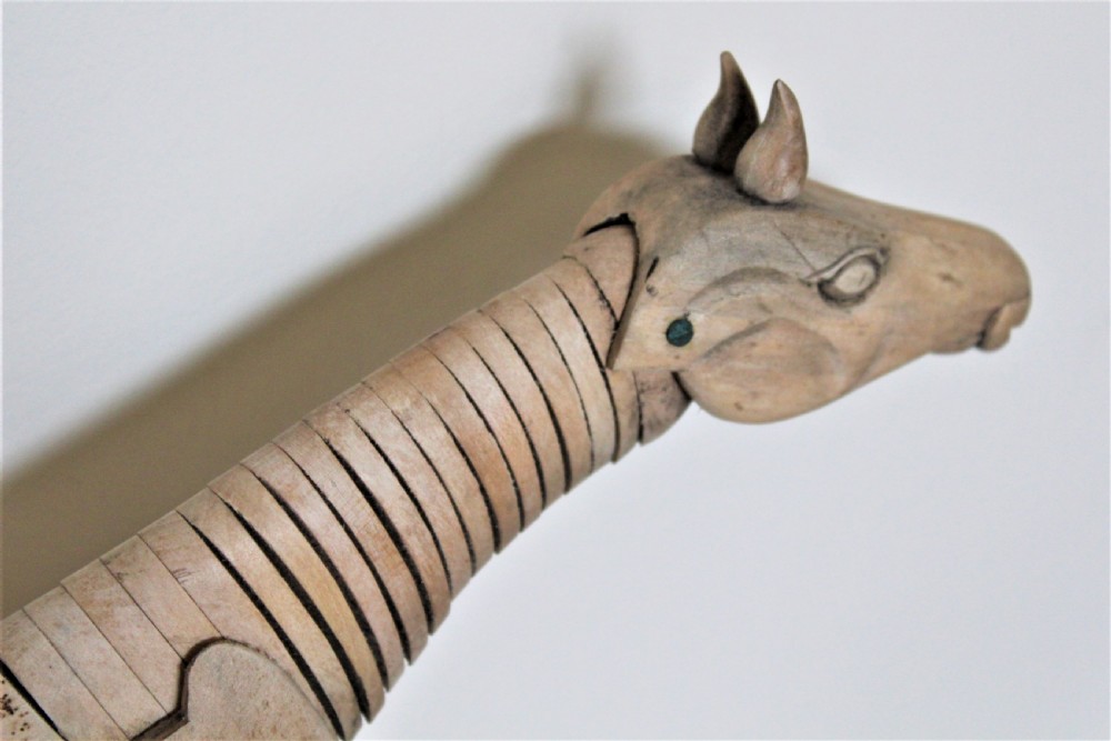 Wooden Artists Vintage Lay Horse View X