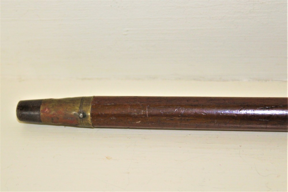 A very fine gold topped lady,s walking stick. The shaft is made of mahogany Circa 1919  View IV