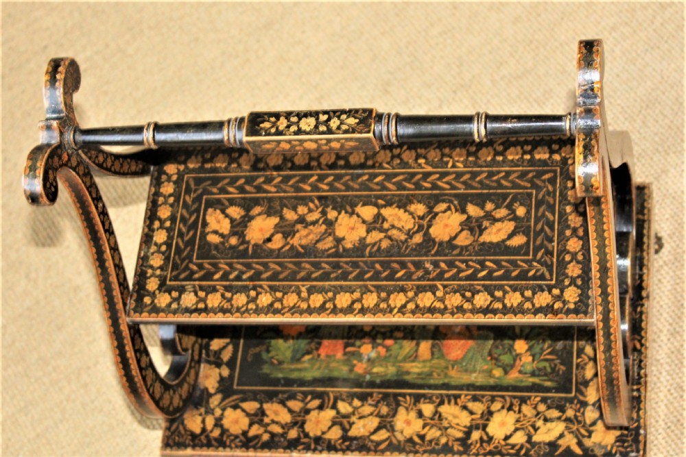 A Regency pen work table book stand in the Chinoiserie style  View VI