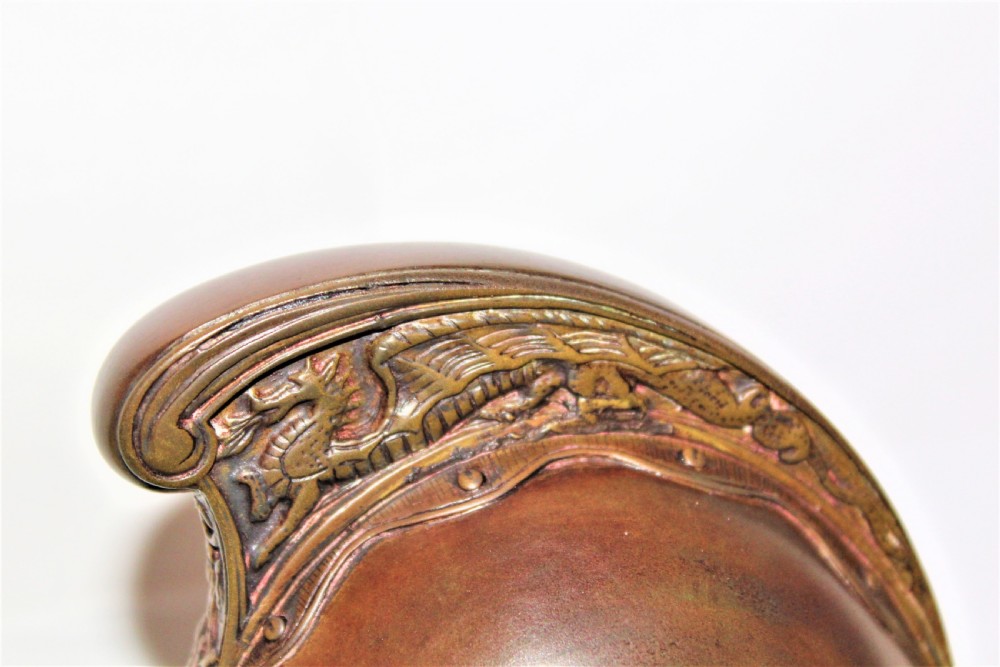 A fine quality large helmet desk paper weight  View V