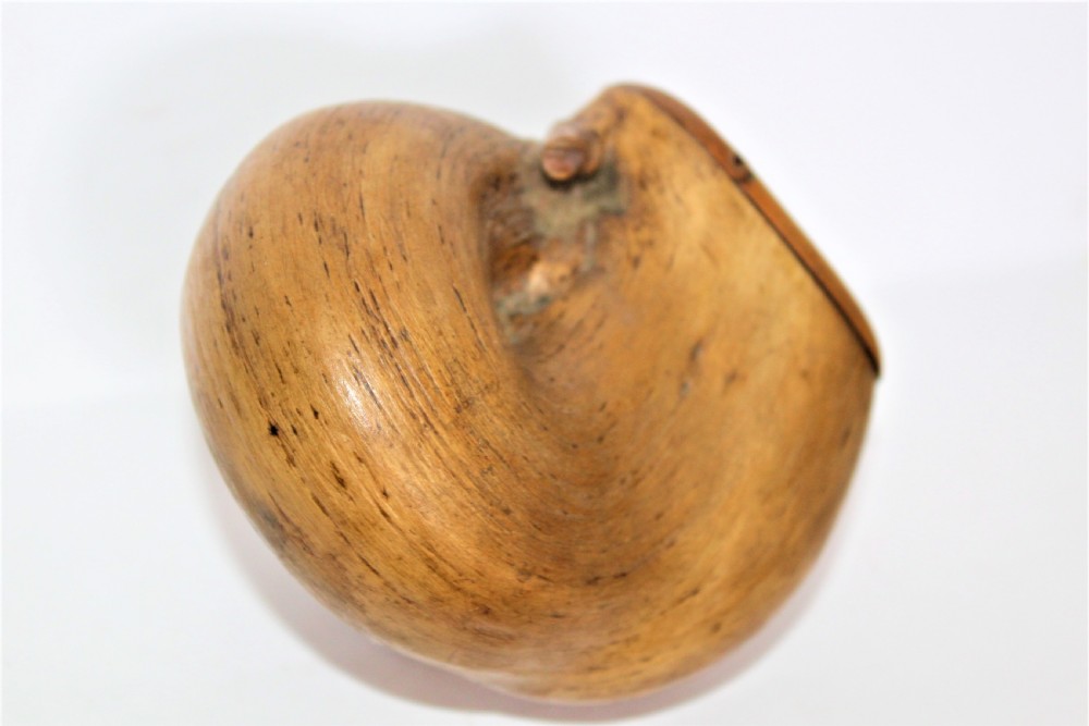 An interesting and unusual root wood snuff mull wonderful shape  View VII