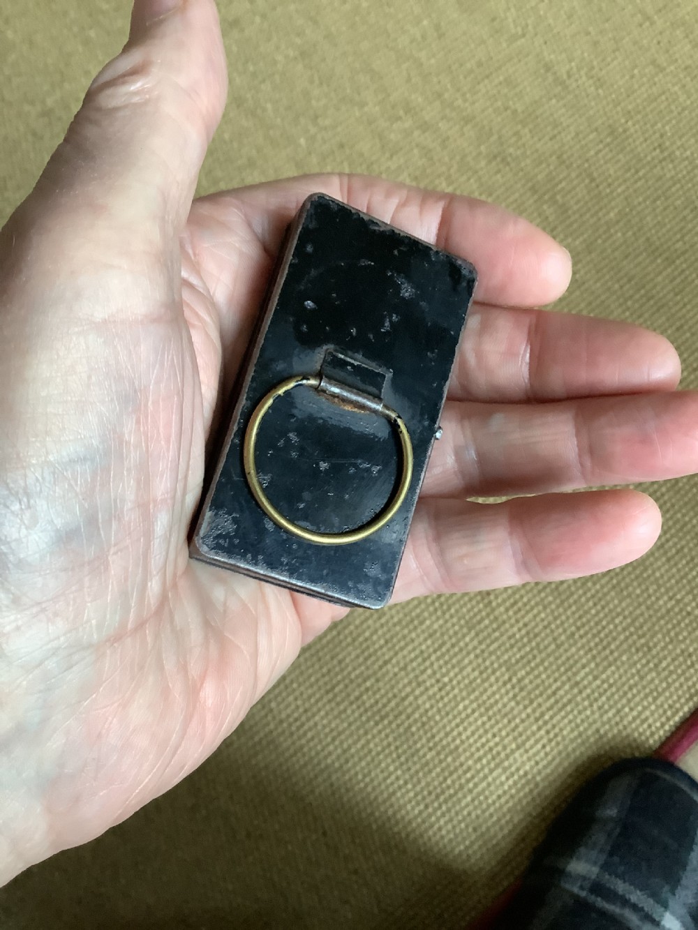 A miniature toleware artists travelling mixed paint box View V