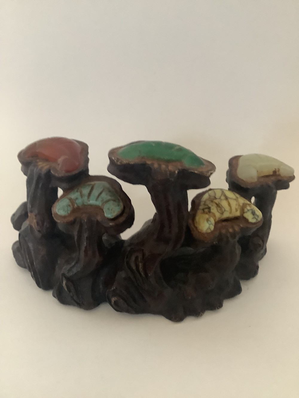 A very interesting 19th century cast bronze Chinese scholars brush rest