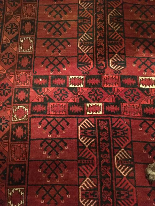 YOMUT RUG WITH ALL OVER POLYCHROME DECORATION - ADDITIONAL PHOTO 1
