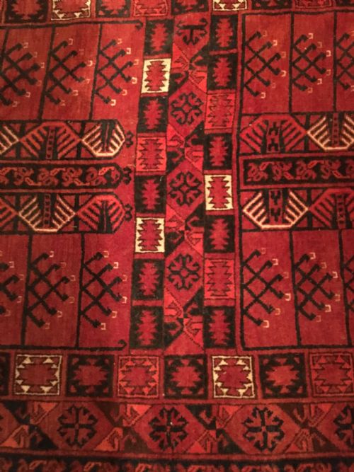 YOMUT RUG WITH ALL OVER POLYCHROME DECORATION - ADDITIONAL PHOTO 2