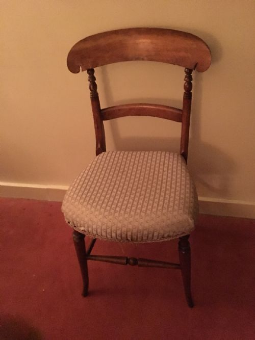 VICTORIAN FRUITWOOD DINING CHAIR - ADDITIONAL PHOTO 1