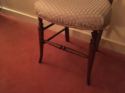 VICTORIAN FRUITWOOD DINING CHAIR - ADDITIONAL PHOTO 6