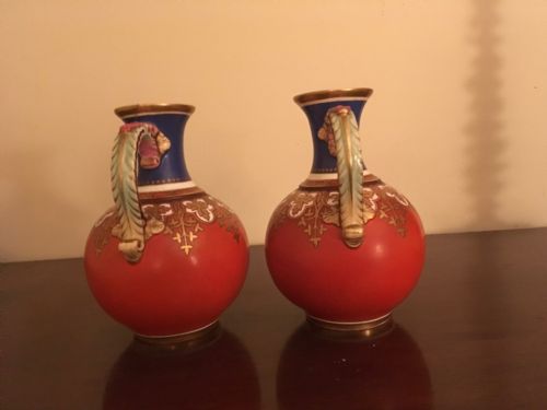 PAIR OF SAMUEL ALCOCK VASES - ADDITIONAL PHOTO 1