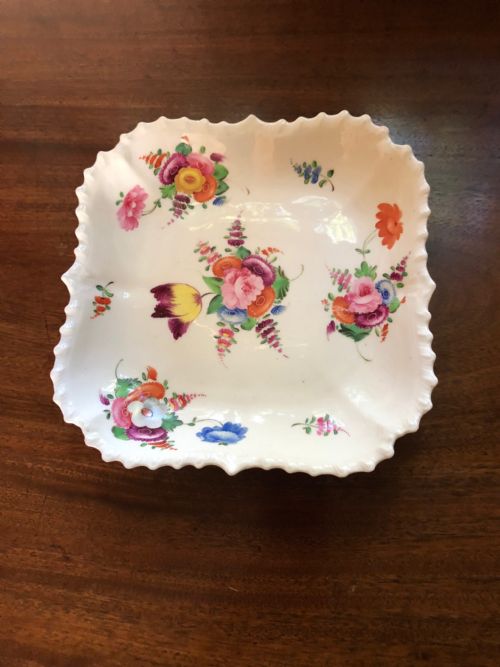 george iii coalport dish - CATEGORY: ANTIQUE CERAMICS - DATED GEORGIAN