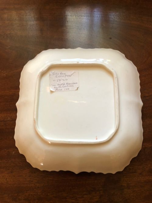GEORGE III COALPORT DISH - ADDITIONAL PHOTO 1