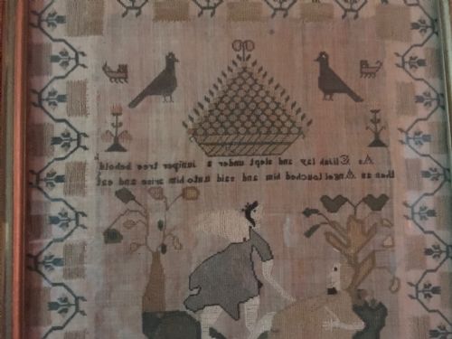 EXCEPTIONAL LATE GEORGIAN SAMPLER BY ANNE VINEY DATED 1837 - ADDITIONAL PHOTO 3