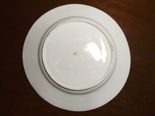 1820 BLOOR DERBY DESSERT PLATE WITH FLOWERS - ADDITIONAL PHOTO 2