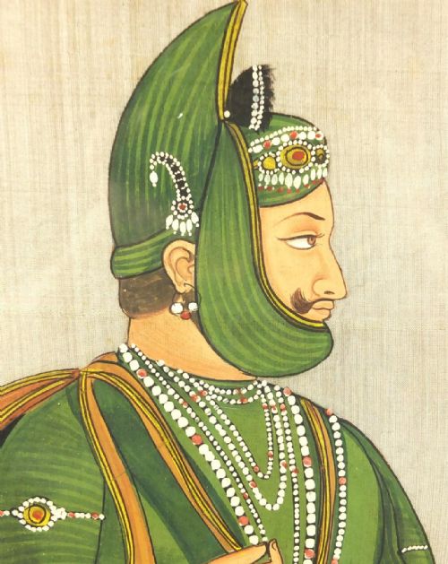 TWO INDIAN MUGHAL PRINCES - ADDITIONAL PHOTO 2