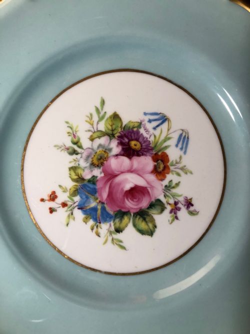 ROYAL CROWN DERBY PLATE PAINTED BY F GARNETT - ADDITIONAL PHOTO 3