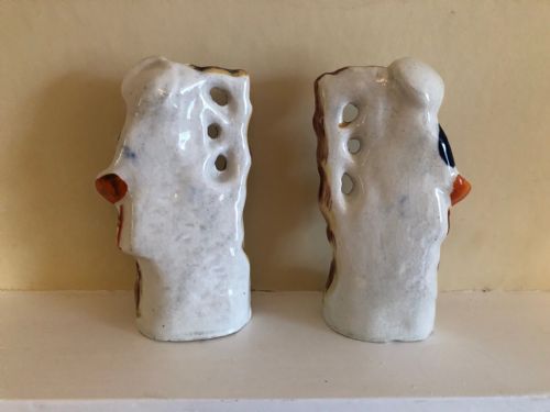 STAFFORDSHIRE FIGURES SCOTTISH MAN AND WOMAN WITH DOGS - ADDITIONAL PHOTO 1