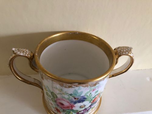 VICTORIAN HAND PAINTED LOVING CUP - ADDITIONAL PHOTO 2