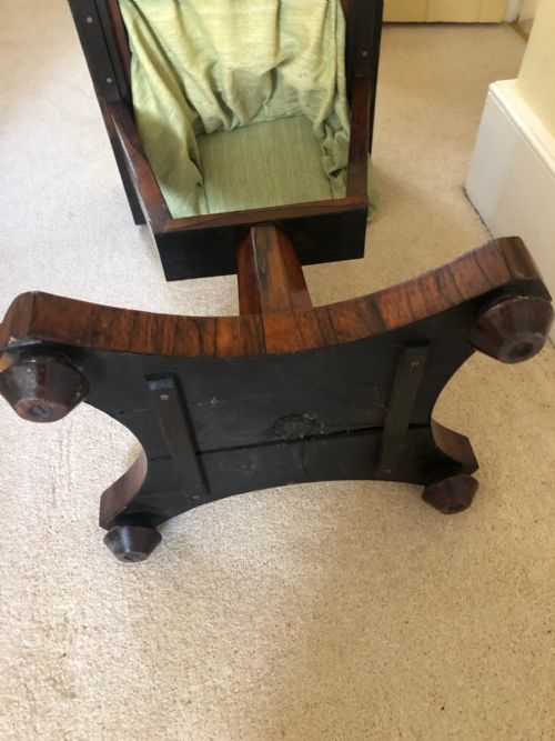 VICTORIAN ROSEWOOD WORK TABLE - ADDITIONAL PHOTO 8