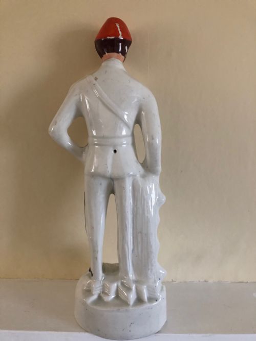 STAFFORDSHIRE FIGURE OF GENERAL CHARLES GEORGE GORDON - ADDITIONAL PHOTO 1