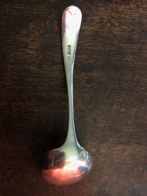 SILVER SAUCE LADLE 1937 - ADDITIONAL PHOTO 1
