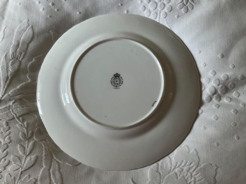 A ROYAL WORCESTER BONE CHINA PLATE - ADDITIONAL PHOTO 3