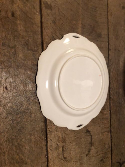 NINETEENTH CENTURY STAFFORDSHIRE HANDPAINTED FLORAL DESSERT SERVICE - ADDITIONAL PHOTO 5