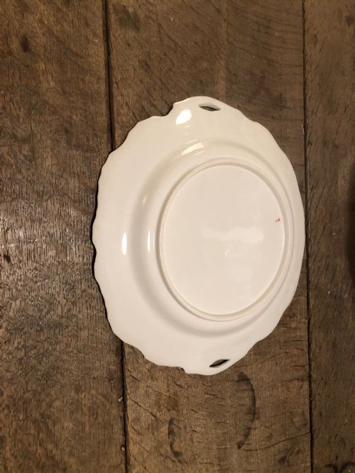 NINETEENTH CENTURY STAFFORDSHIRE HANDPAINTED FLORAL DESSERT SERVICE - ADDITIONAL PHOTO 6