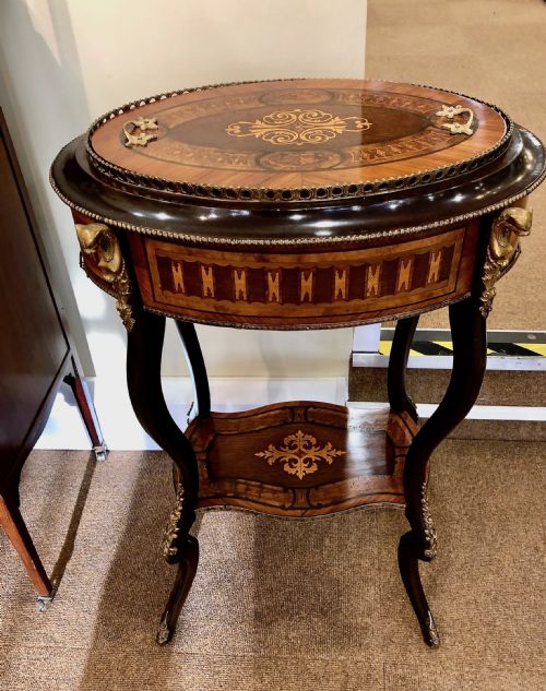 A 19th Century French Inlaid Jardiniere/table