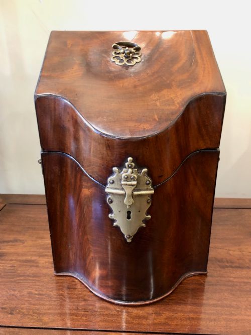 Georgian Mahogany Knife Box C. 1820