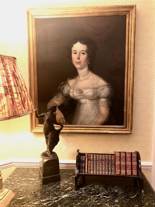A Regency Oil Portrait of a Lady C. 1820