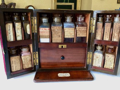 A Good Quality Victorian Apothecary Box C.1870