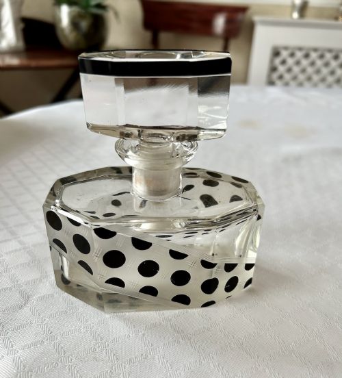 Art Deco Large Scent Bottle
