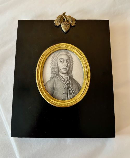 A Fine Portrait Miniature by Scottish Miniaturist James Ferguson - 18th Century