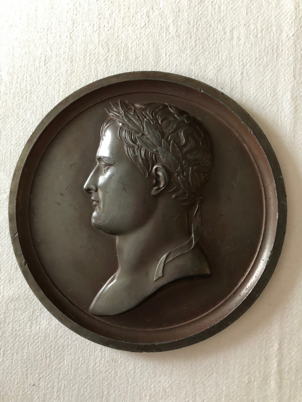 A Pair of Bronze Plaques of Napoleon and Marie-Louise c1813 View VI