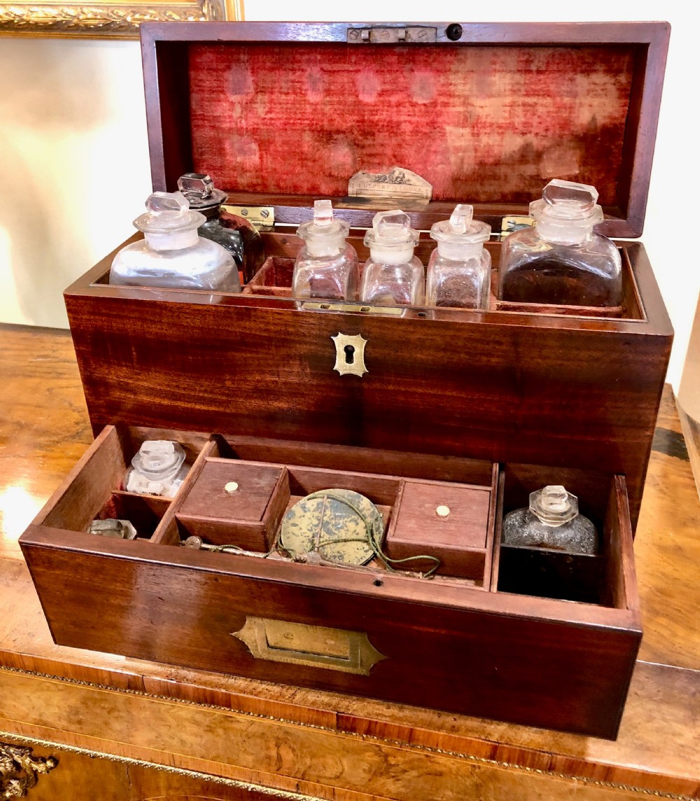 An Antique 19th Century 'Godfrey & Cooke' Apothecary Cabinet